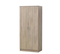 Timber Art Design 2 Door Double Wardrobe In Sonoma Oak