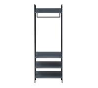 Timber Art Design 4 Tier Zahra Bedroom Double Open Wardrobe Furniture Storage Cupboard