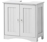 Timber Art Design Bathroom Sink Cabinet Under Basin Unit Cupboard Storage Furniture in White Timber Art Design White