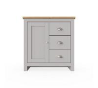 Timber Art Design Lisbon 1 Door 3 Drawer Storage Cabinet Sideboard