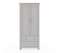Timber Art Design Lisbon 2 Door Double Wardrobe 2 Drawers