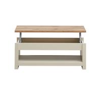 Timber Art Design Lisbon Lift Up Coffee Table Cream
