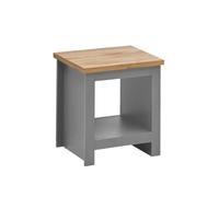 Timber Art Design Lisbon Lamp Side Table Light Grey