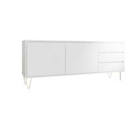 Timber Art Design Monaco 2 Door 3 Drawer Cabinet White