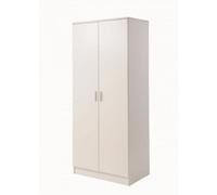 Timber Art Design Rio Costa 2 Door Double Wardrobe In White
