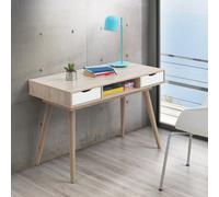 Timber Art Design Scandinavian Laptop Computer Desk Office Furniture Retro Nordic Table White