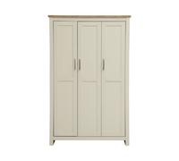 Timber Art Design The Lisbon Cream 3 Door Wardrobe