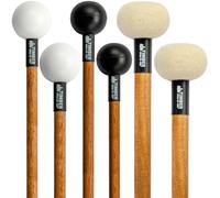 Timber Drum Co. Percussion Mallet Set - AMERICAN MADE & U.S.A. ASSEMBLED - Sticks for Marimba, Cymbals, Timpani, Drum Set, Glockenspiel, Woodblock