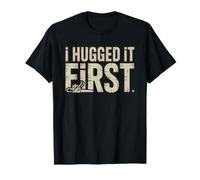Timber Faller Hugged Tree Before Cutting Chainsaw Humor Hug T-Shirt