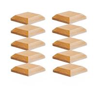 Timber Fence Post Cap | Fits 4x4" (100x100mm) Posts | Untreated | Square Posts | Pack of 10