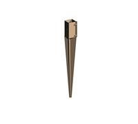 Timber Fence Post Support Holder Drive In Spike Like Met Post 4" 100mm