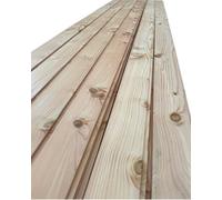 Timber Focus SertiWOOD British Douglas Fir Half Lap Cladding 20X144mm 4.2M Lengths 4 Pieces