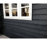 Timber Focus SertiWOOD Timber Focus Premium Rebated Black Painted Featheredge Dutch 28X195mm 1 Bundle (4 Pieces) X 4.8M