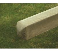 Timber Focus SertiWOOD Timber Focus Smooth Planed Pine Posts (4-Way Rounded Top) 1.8M 4 Posts