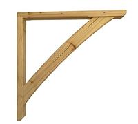 Timber Gallows bracket 800mm x 835mm Curved brace Mortice and Tenon Jointed