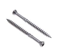 Timber Hard Wood Screws Stainless Steel Torx Decking Screw with Countersunk head Self Drilling Tip, Rust Proof for Terrace (200 pcs) Size: 4mm x 60mm