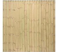 Timber Products 6x6 Fence Panel 6x6 (w-1.83m x h-1.83m) 6ft x 6ft - Garden Fencing Panels Feather Edge Construction - Treated Heavy Duty Close Board