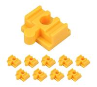 Timber Railway Coupling Adapters - Track Jointer, Component Connection Links, Builder Network Clips | Preschool Kindergarten Daycare Center Classroom Indoor Play Expansion Kit