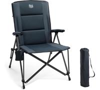 TIMBER RIDGE High Camping Chair for Adults Heavy Duty, 150kg Oversized Folding