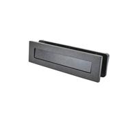 Timber Series 12 Inch Architecture Letter Plate - Antique Black