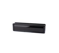 Timber Series 40-80 Nu Mail Letter Plate (68mm) - Black