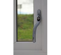Timber Series Connoisseur Cranked Espag Window Handle - Polished Chrome (Left Hand)