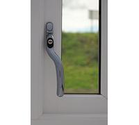 Timber Series Connoisseur Cranked Espag Window Handle - Polished Chrome (Right Hand)