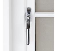 Timber Series Connoisseur MK2 Inline Locking Espag Window Handle - Polished Chrome (Non Handed)