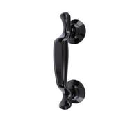 Timber Series Doctors Door Knocker (Secret Fix) - Black