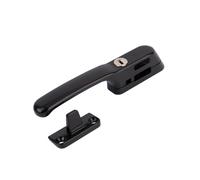 Timber Series Heavyweight Contemporary Locking Window Fastener - Black
