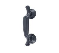 Timber Series Heavyweight Georgian Doctors Door Knocker (Secret Fix) - Anthracite Grey