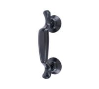 Timber Series Heavyweight Georgian Doctors Door Knocker (Secret Fix) - Antique Black