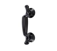 Timber Series Heavyweight Georgian Doctors Door Knocker (Secret Fix) - Black