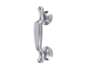 Timber Series Heavyweight Georgian Doctors Door Knocker (Through Fix) - Hardex Graphite