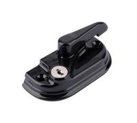 Timber Series High Security Modern Cam Lock - Black