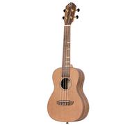 Ortega Guitars Concert Ukulele Lefthanded - Acoustic - Timber Series - Including Gigbag - Cedar, Walnut, Natural (RUTI-CC-L)