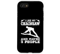Timber Tales Tee - 3 Friends and a Chainsaw Case for iPhone SE (2020) / 7 / 8