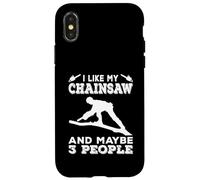 Timber Tales Tee - 3 Friends and a Chainsaw Case for iPhone X/XS