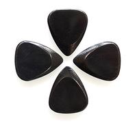 Timber Tones Fat TIMTF-AFE-4 African Ebony Picks (Pack of 4)
