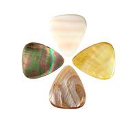 Timber Tones SHE-MT-4 Guitar Picks, Shell Tones Mixed, 4 Pack