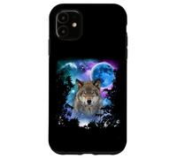 Timber Wolf MidNight Forest Case for iPhone 11