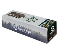 Timber Wolf TW60180 Woodscrews - 6.0 x 180mm - Box of 25, Zinc & Yellow (Gold)