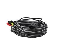 Timbera 20m / 65ft Low Voltage Cable for GARDENA SILENO R100 R130 R160; Minimo 250 500; Life 750 100 1250; City 250 500 1000 - Extension Cord for Power Supply Adapter & Charging Station - 20 metres