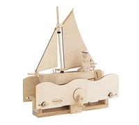 Timberkits Salty Sailor Automata Mechanical Wooden Puzzle-Model Construction Kit, Wood