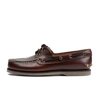 Timberland 2-Eye Lug Handsewn Boat Shoe 'Brown' 25077W 10.5