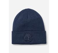 Timberland 3D Embroidered Cuffed Walking Beanie Dark Blue