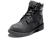Timberland 6 in Premium Waterproof, Unisex Kids’ Classic Boots, Black (Black Nubuck), UK (37.5 EU)