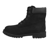 Timberland 6 in Premium Waterproof, Unisex Kids’ Classic Boots, Black (Black Nubuck), UK (39 EU)