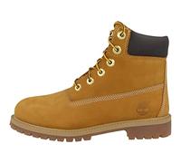Timberland 6 in Premium Waterproof, Unisex Kids’ Classic Boots, Yellow (Wheat Nubuck), UK (40 EU)