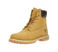 Timberland 6 in Premium Waterproof (Wide Fit), Women’s Classic Boots, Yellow (Wheat Nubuck), UK (35.5 EU)